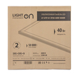 Панель ультратонкая светодиодная LightPhenomenON LT-UTP-01-IP40-40W-4000К - Светильники - Для общественных зданий - Магазин электротехнических товаров Проф Ток